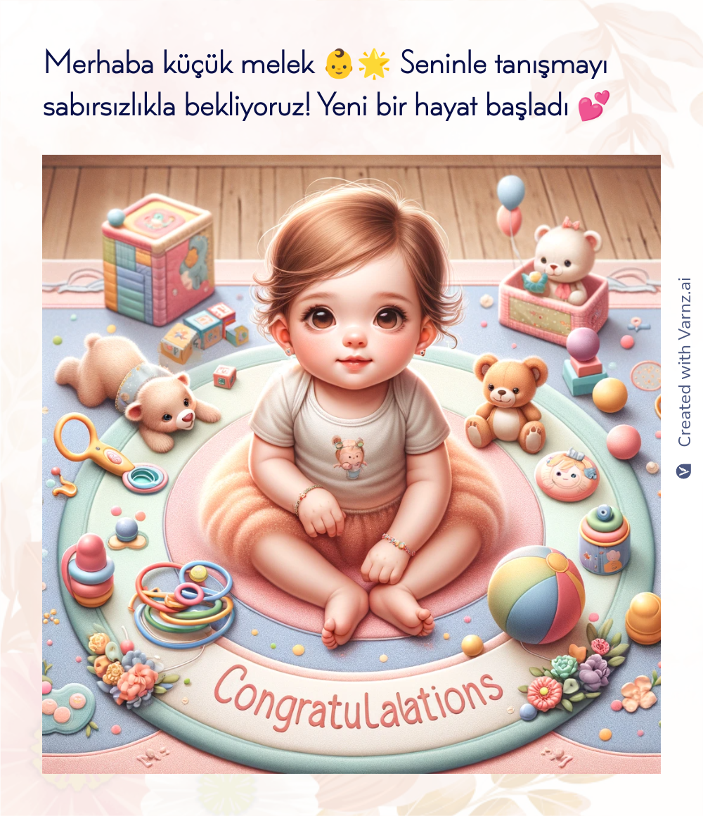 new baby born greeting card online