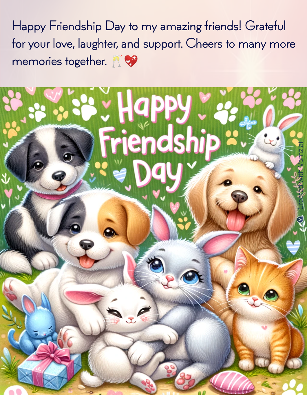 friendship greeting card