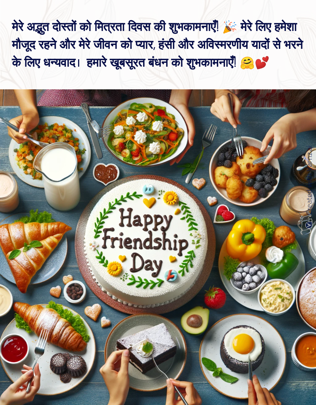 happy friendship greeting card