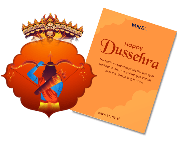 dussehra greeting card