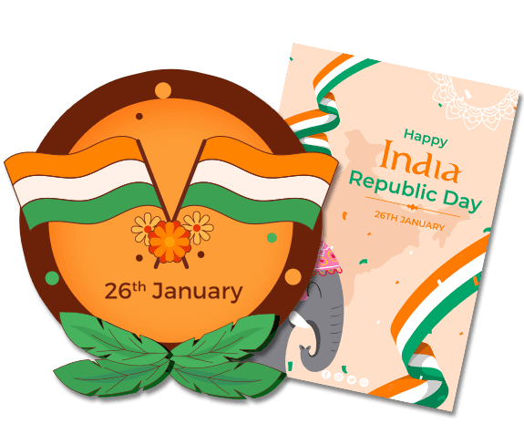 republic day greeting card