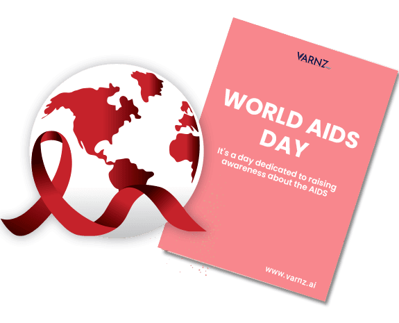 world AIDS day card