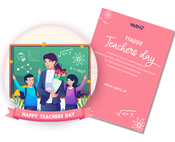 ai generated teacher day greeting cards