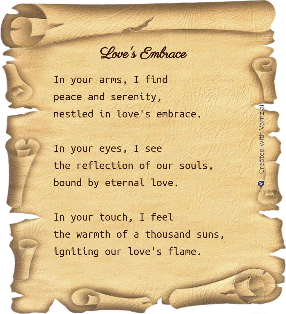 ai generated poem
